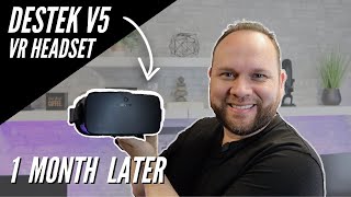 Destek V5 VR Headset  1 Month Later [upl. by Alfi]