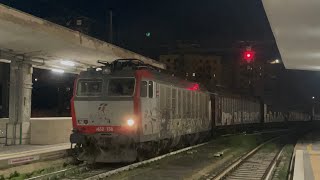 E652 Mercitalia Rail con carri H in arrivo a Roma Ostiense [upl. by Odlareg]