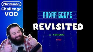 VOD Beating EVERY Nintendo Game  Radar Scope Revisited [upl. by Mishaan111]