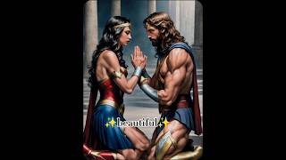 Jesus and Wonder Woman Praying shorts [upl. by Eudora]