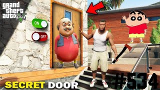 GTA 5  FRANKLIN FOUND A SECRET DOOR IN HOUSE LOS SANTOS NEW MOD 534 [upl. by Jana]