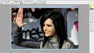 How to change hair and eye color in photofiltreTUTORIAL [upl. by Nerrual]