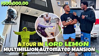 What 500M Looks Like – Inside the Stunning Lord of Lemon Mega Mansion [upl. by Ylen]