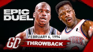 When Patrick Ewing TAUGHT Young Shaq A LESSON 😤 EPIC GIANTS Duel Highlights [upl. by Gnaht]