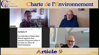 Charte de lenvironnement de 2004  Article 9 [upl. by Wooldridge]