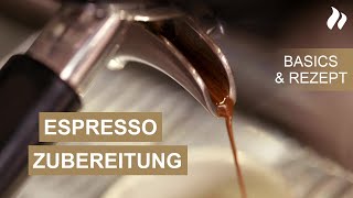 Espressozubereitung Unsere Expertentipps für den perfekten Espresso  roastmarket [upl. by Lehsreh]