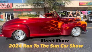 2024 RELICS amp RODS PARADE AND STREET SHOW  CLASSIC CAR SHOW  LAKE HAVASU [upl. by Llenahc]