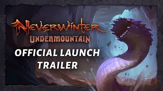 Neverwinter Menzoberranzan  Official Launch Trailer [upl. by Nnylassej]