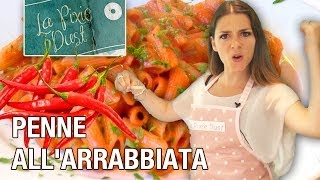 Penne allArrabbiata  The Angry Penne  Italian Pasta Recipes [upl. by Faxun911]