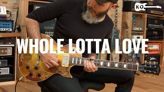 Led Zeppelin  Whole Lotta Love  Guitar Cover by Kfir Ochaion  Maybach Guitars  42 Gear Street 3 [upl. by Anha]