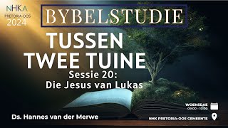 BYBELSTUDIE Die Jesus van Lukas Sessie 20  Ds Hannes van der Merwe [upl. by Etienne758]