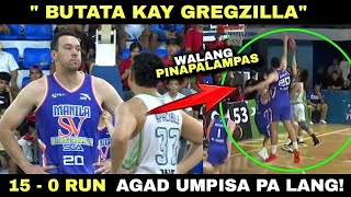 MPBL MANILA 15 0 RUN [upl. by Banwell961]