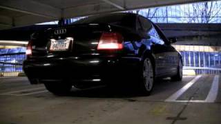 B5 S4 Piggies with Straight Pipes and AWE Twin 1 [upl. by Wrench]