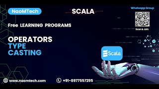 5Scala Tutorial for Beginners  Operators and Type casting [upl. by Leirol810]