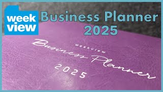 158 weekview Business Planner 2025 [upl. by Asaeret605]