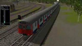 London Underground  District Line  MSTS [upl. by Ruosnam411]