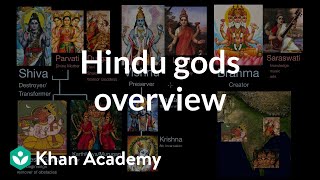 Hindu gods overview  World History  Khan Academy [upl. by Ahsotan879]