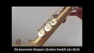 Low notes on a soprano saxophone [upl. by Diella]