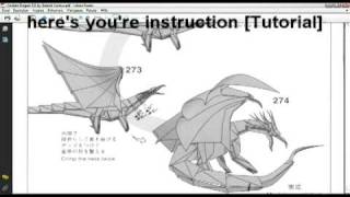 Origami  Satoshi Kamiyas Ancient Dragon 35 Instruction TUTORIAL DOWNLOAD LINK [upl. by Adia]