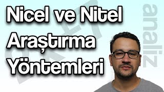 Nicel ve Nitel Araştırmalar  Araştırma Teknikleri 1 [upl. by Sirotek298]