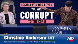 Ursula von der Leyen  You are corrupt to the core [upl. by Dirrej]