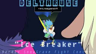 Deltarune  Ice Breaker v2 SnowGraveGenocide UST Berdly The Defrosted [upl. by Airotcivairam]