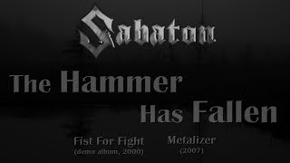 Sabaton  The Hammer Has Fallen Lyrics English amp Deutsch [upl. by Belsky]