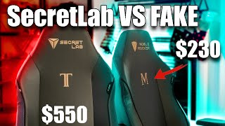 Secretlab Titan Evo 550 vs NobleRocker 230 Gaming Chair [upl. by Eelyrehc]