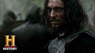 Vikings Athelstan Saves Ragnar in Battle Season 2 Episode 2  History [upl. by Lani]