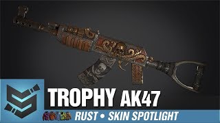 Rust Skin Spotlight • Trophy Pirate AK47 [upl. by Ydnir]