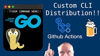 How to Install Golang Build a CLI App and Distribute it with Github Actions and HomeBrew [upl. by Oj]