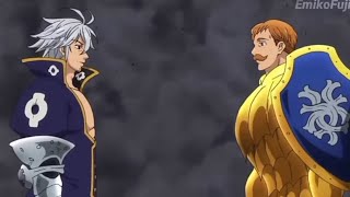 Escanor VS Estarossa Español Latino [upl. by Auqemahs]