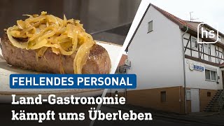 Verband sieht Existenz von Gaststätten auf dem Land  hessenschau [upl. by Ytitsahc723]