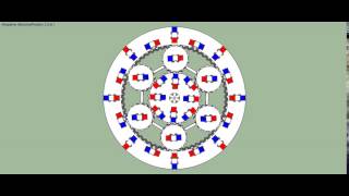 Magnetic planetary gear [upl. by Refinaj]