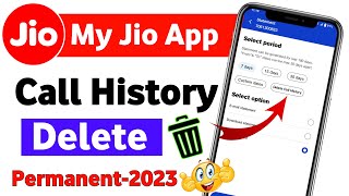 How To Delete Call History From My Jio App  My Jio App Se Call History Kaise Delete Kare 2024 [upl. by Ynohtna406]