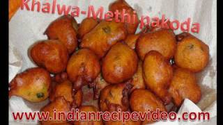 Khalwa Kela Methi na Bhajiya or Methi Pakora [upl. by Palmore556]