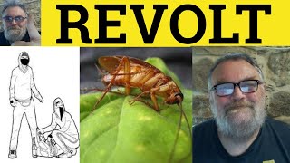 🔵 Revolt Meaning  Revulsion Definition  Revolting  Examples  GRE Vocabulary  Revolt [upl. by Koppel]