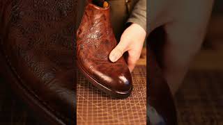 Chelsea Boots menshoes casualfootwear leatherdanrrioshoes boots menfashion handmadeshoes [upl. by Analrahc]