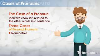 Pronoun Cases  Nominative Objective and Possessive [upl. by Tome]