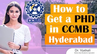 How To Get PhD Degree From CCMB Hyderabad [upl. by Atirhs692]