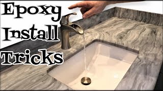 Epoxy Countertop Installation Tips [upl. by Alyce]