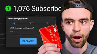 I bought 1000 real YouTube subscribers heres what happened YouTube promotions [upl. by Atilek]