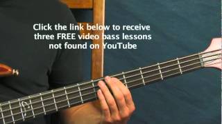 bass guitar lessons na na na na my chemical romance nanana [upl. by Nirmak133]