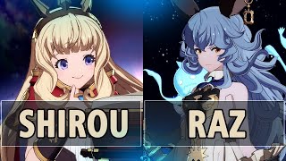 GBVSR🔥COMRFLShirou Cagliostro Vs Raz Ferry🔥 High Level Gameplay [upl. by Fates]