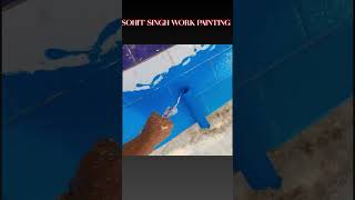 Tiles per blue enamel paint shots penting SOHIT SINGH WORK PAINTING [upl. by Nations]