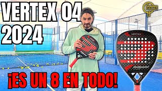 Review Bullpadel Vertex 04 Hybrid 2024  By Padel Market [upl. by Marienthal857]