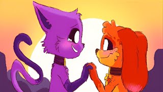 CatNap X DogDay Valentines Day ❤️┃Poppy Playtime Chapter 4┃Comic Dub [upl. by Nofets]