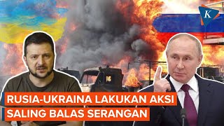 Rusia Gempur Pusat Komando Ukraina Balas Serang Sistem Pertahanan Udara [upl. by Atsiuqal970]