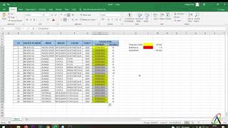 Conditional Formatting  Menandai Tanggal Yang Kadaluarsa atau Expired di Excel [upl. by Hamimej]