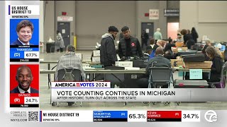 Vote counting continues in Michigan [upl. by Leonid790]